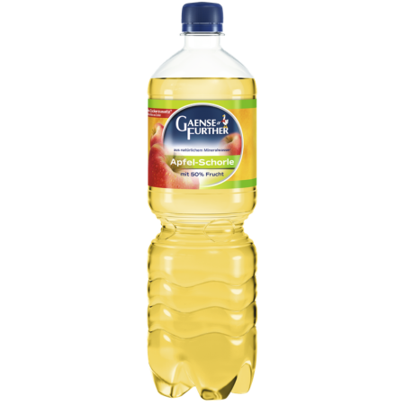 Gaensefurther Apfelschorle 1,0 l