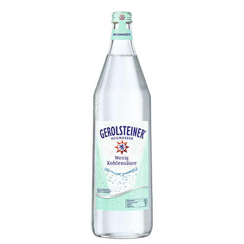 Gerolsteiner medium 0,75 l Glas