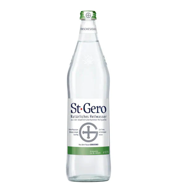 St. Gero Heilwasser 0,75 l Glas